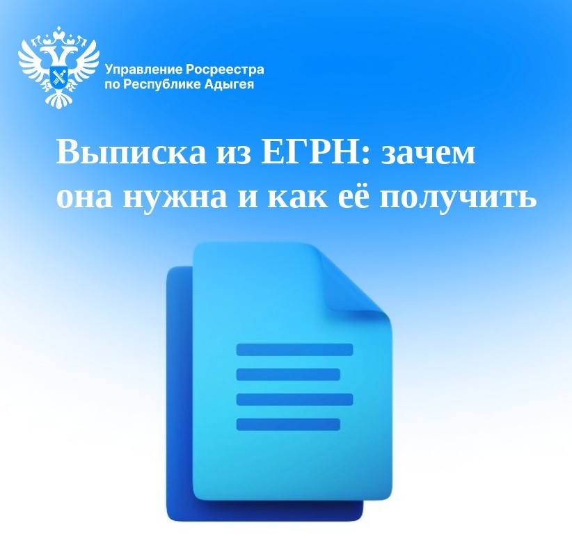 Выписка из ЕГРН: зачем она нужна и как её получить.