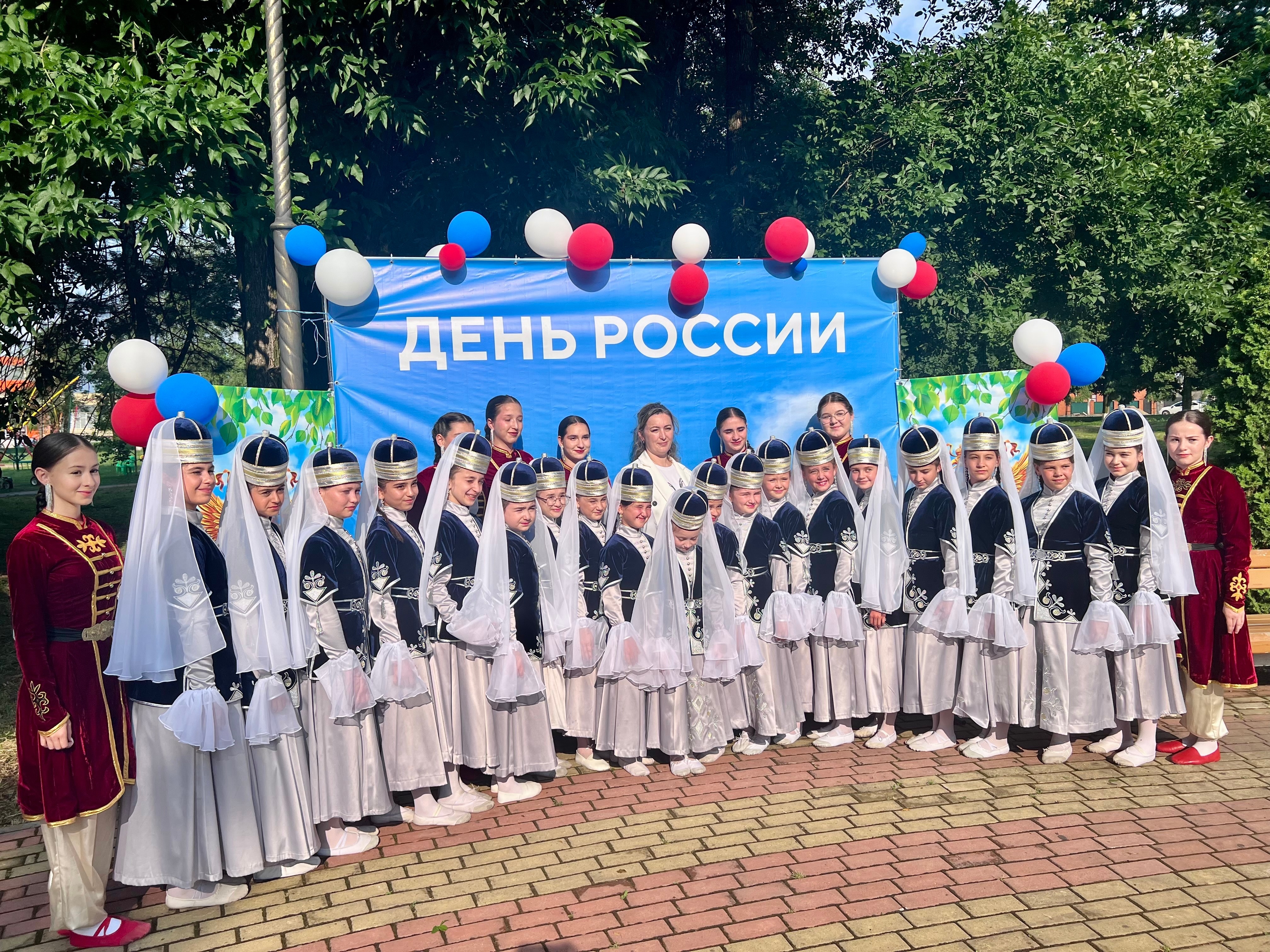 В районе прошел фестиваль.